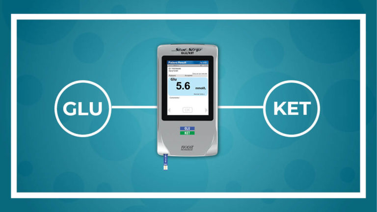 Statstrip® Glucoseketones Poct Meter Tecom Analytical Systems 